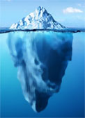 ijsberg afbeelding