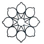 Dubbel vierblad symbool