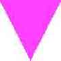 Roze driehoek symbool