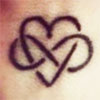 eindeloze liefde tatoeage symbool